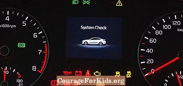 19 자동차 대시 보드 경고등 및 기호 및 의미